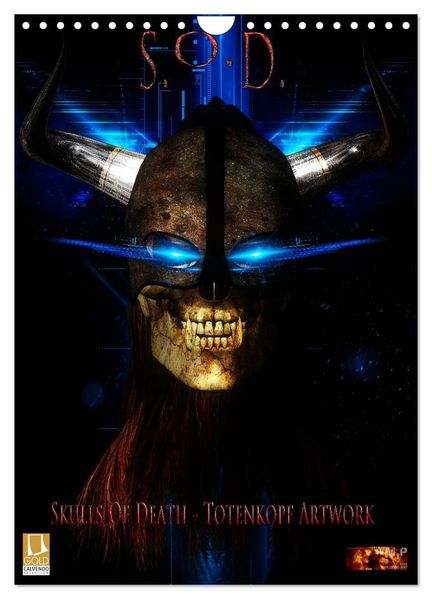 S.O.D. - Skulls Of Death Vol. I - Totenkopf Artworks (Wandkalender 2027 DIN A4 hoch) CALVENDO Monatskalender