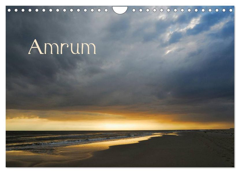 Amrum (Wandkalender 2027 DIN A4 quer) CALVENDO Monatskalender