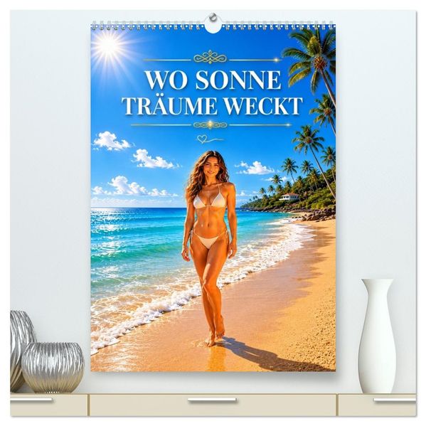 Wo Sonne Träume weckt (hochwertiger Premium Wandkalender 2027 DIN A2 hoch) Kunstdruck in Hochglanz