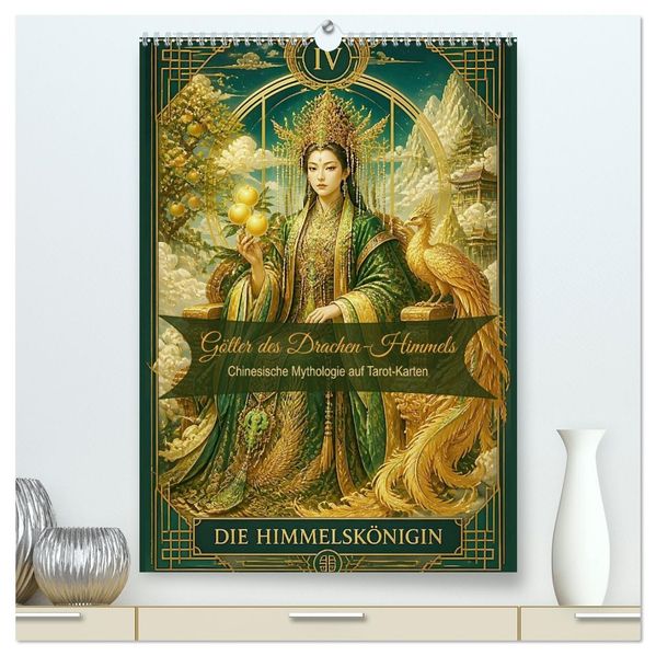 Götter des Drachen-Himmels (hochwertiger Premium Wandkalender 2027 DIN A2 hoch) Kunstdruck in Hochglanz