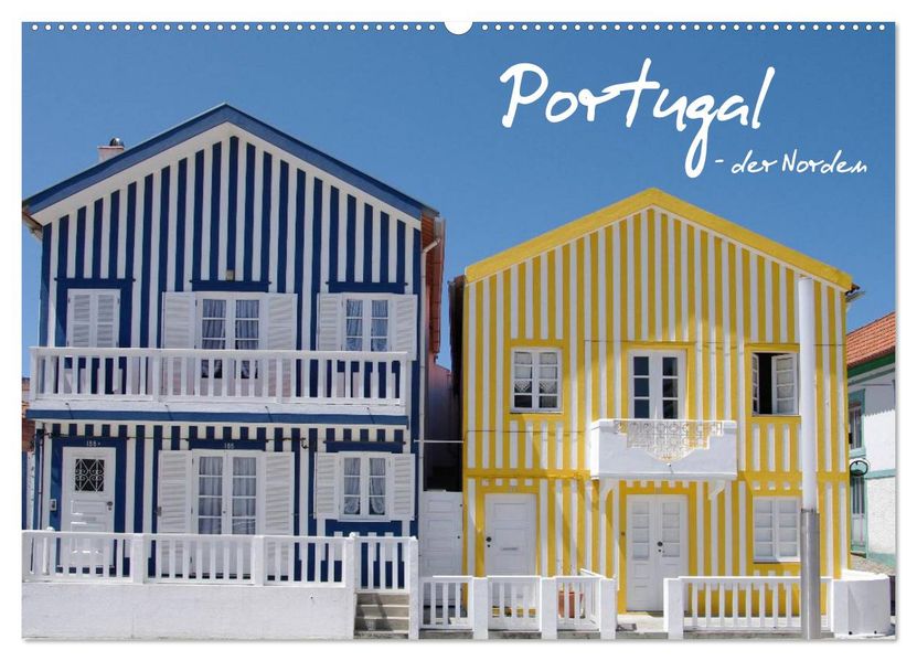Portugal - der Norden (Wandkalender 2027 DIN A2 quer) CALVENDO Monatskalender