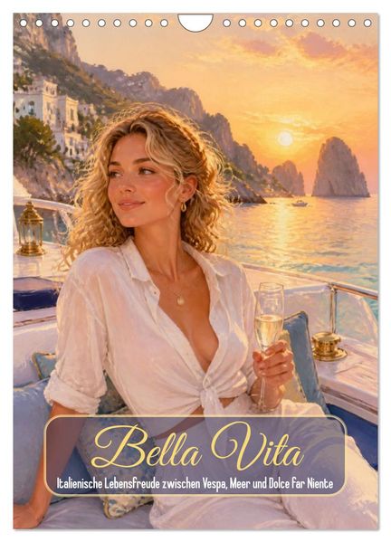 Bella Vita (Wandkalender 2027 DIN A4 hoch) CALVENDO Monatskalender