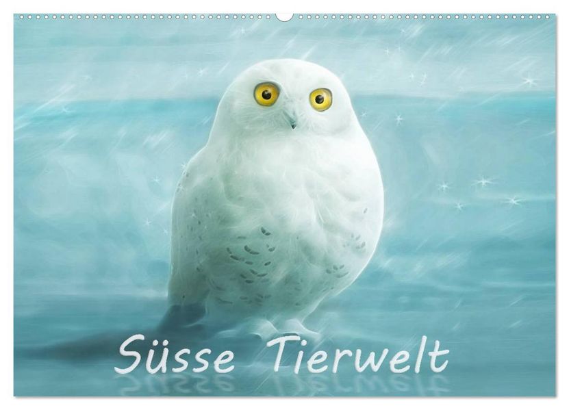 Süsse Tierwelt / CH-Version / Geburtstagskalender (Wandkalender 2027 DIN A2 quer) CALVENDO Monatskalender
