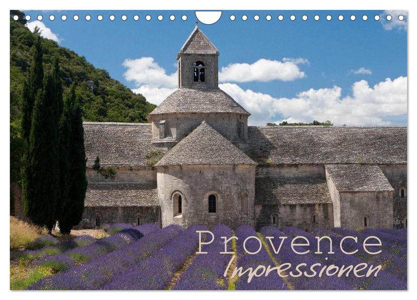 Provence Impressionen (Wandkalender 2027 DIN A4 quer) CALVENDO Monatskalender