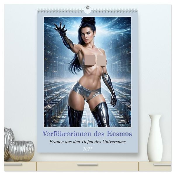 Verführerinnen des Kosmos (hochwertiger Premium Wandkalender 2027 DIN A2 hoch) Kunstdruck in Hochglanz