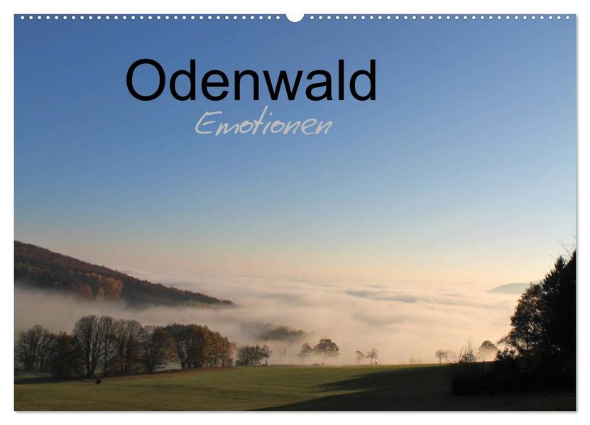 Odenwald Emotionen (Wandkalender 2027 DIN A2 quer) CALVENDO Monatskalender
