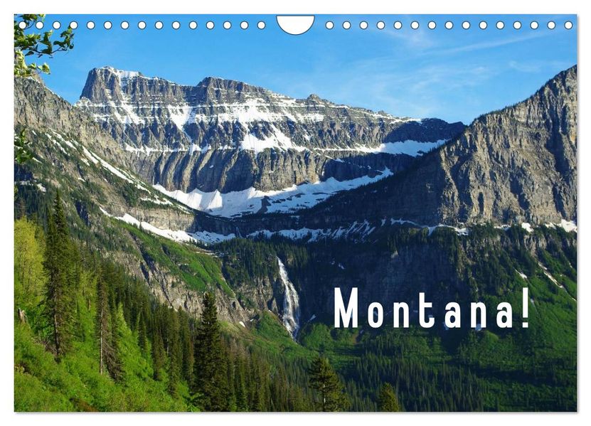 Montana! (Wandkalender 2027 DIN A4 quer) CALVENDO Monatskalender