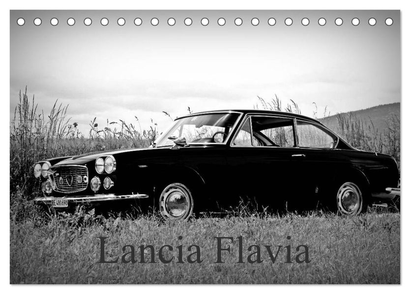 Lancia Flavia (Tischkalender 2027 DIN A5 quer) CALVENDO Monatskalender