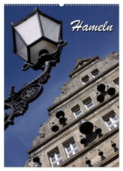 Hameln (Wandkalender 2027 DIN A2 hoch) CALVENDO Monatskalender