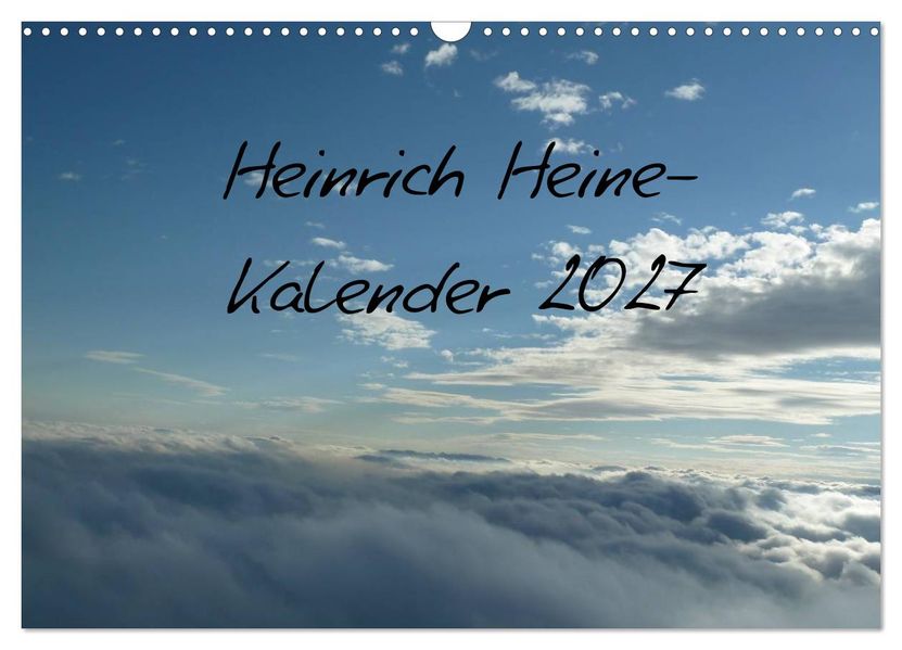 Heine-Kalender Kalender (Wandkalender 2027 DIN A3 quer) CALVENDO Monatskalender
