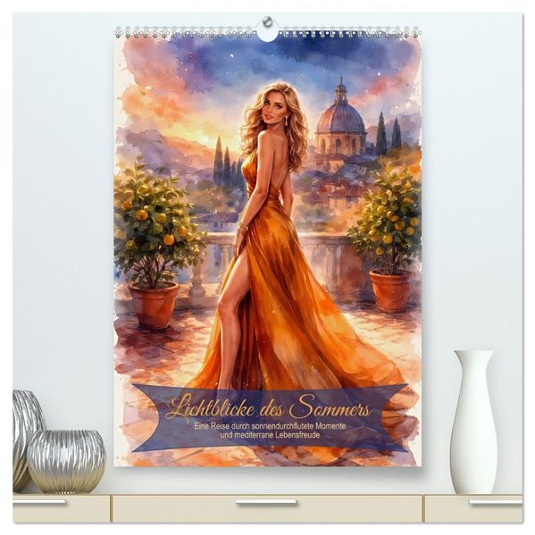 Lichtblicke des Sommers (hochwertiger Premium Wandkalender 2027 DIN A2 hoch) Kunstdruck in Hochglanz