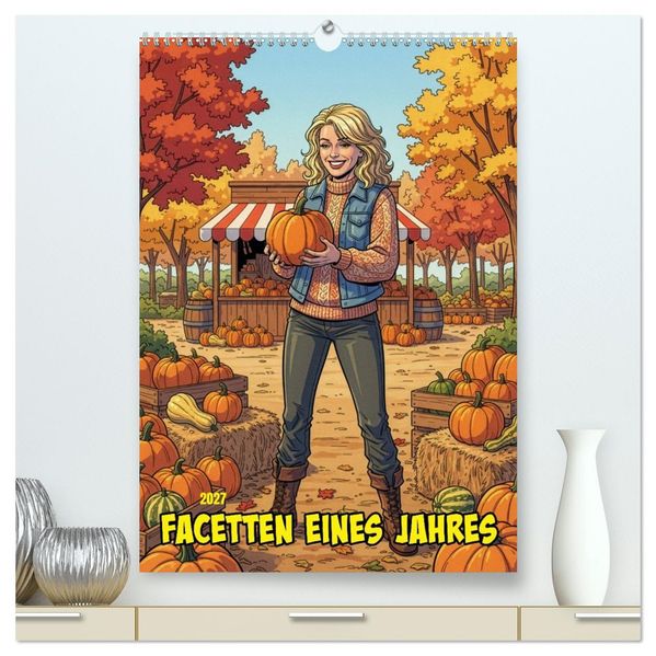 Facetten eines Jahres (hochwertiger Premium Wandkalender 2027 DIN A2 hoch) Kunstdruck in Hochglanz
