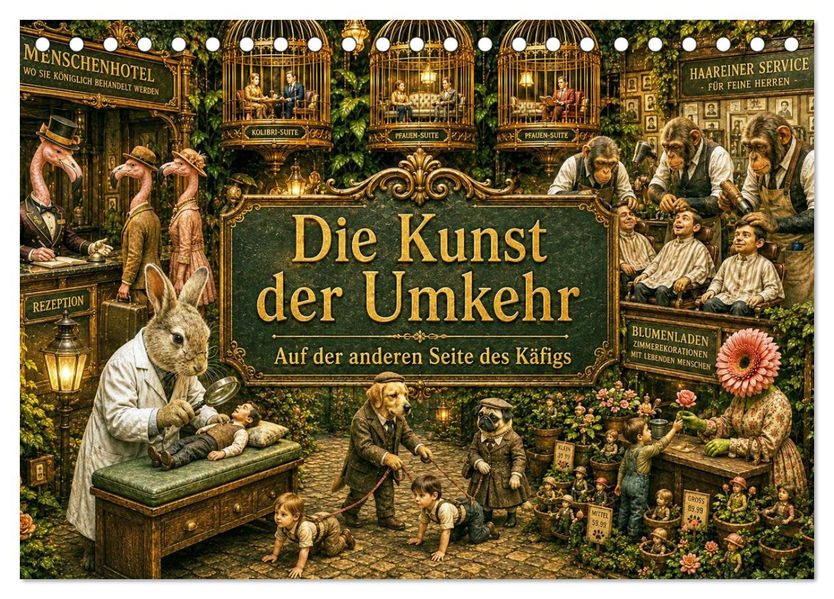 Die Kunst der Umkehr (Tischkalender 2027 DIN A5 quer) CALVENDO Monatskalender
