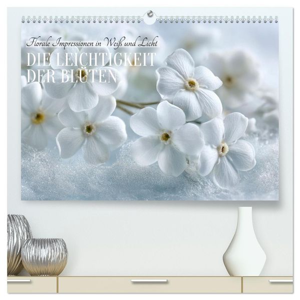 Die Leichtigkeit der Blüten (hochwertiger Premium Wandkalender 2027 DIN A2 quer) Kunstdruck in Hochglanz