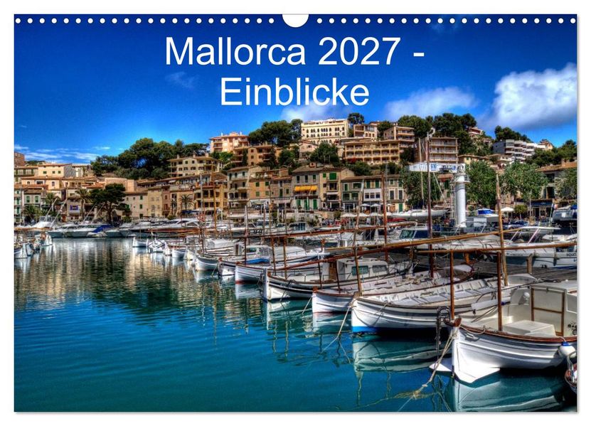 Mallorca 2027 - Einblicke (Wandkalender 2027 DIN A3 quer) CALVENDO Monatskalender