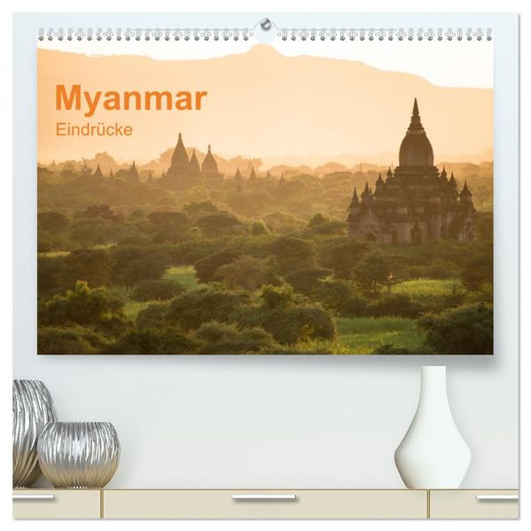 Myanmar - Eindrücke (hochwertiger Premium Wandkalender 2027 DIN A2 quer) Kunstdruck in Hochglanz