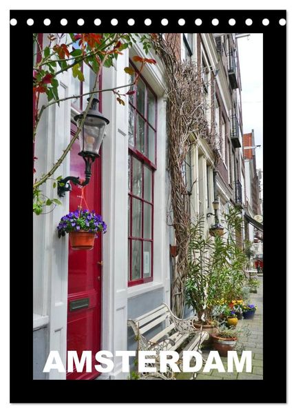 Amsterdam (Tischkalender 2027 DIN A5 hoch) CALVENDO Monatskalender
