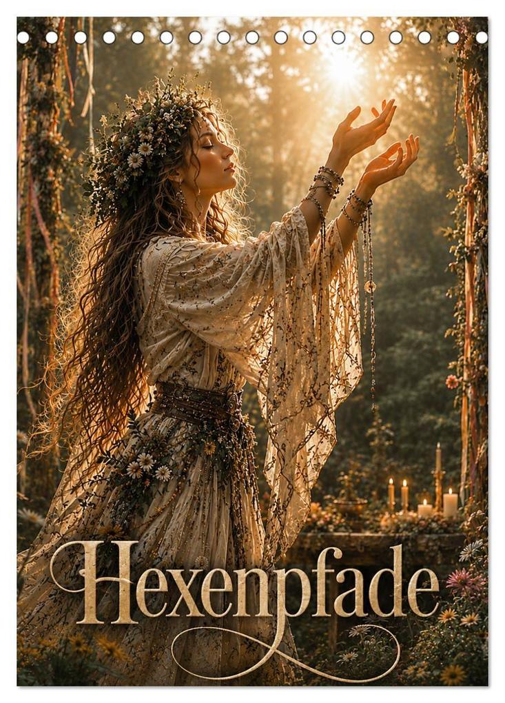 Hexenpfade (Tischkalender 2027 DIN A5 hoch) CALVENDO Monatskalender