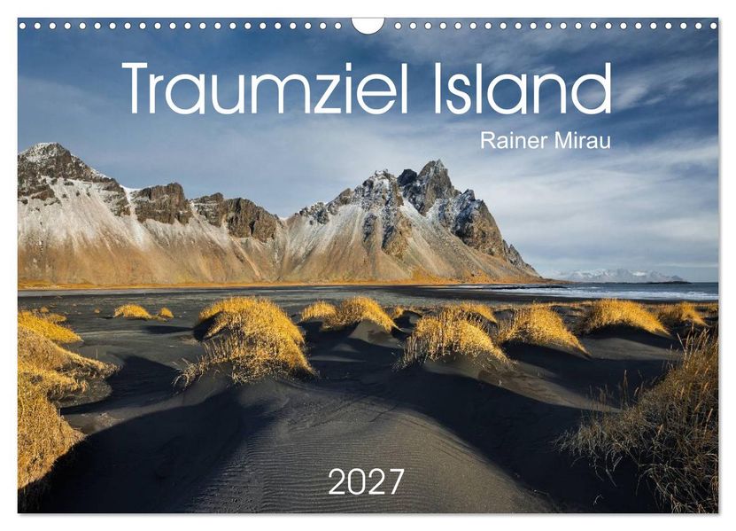 Traumziel Island 2027 (Wandkalender 2027 DIN A3 quer) CALVENDO Monatskalender