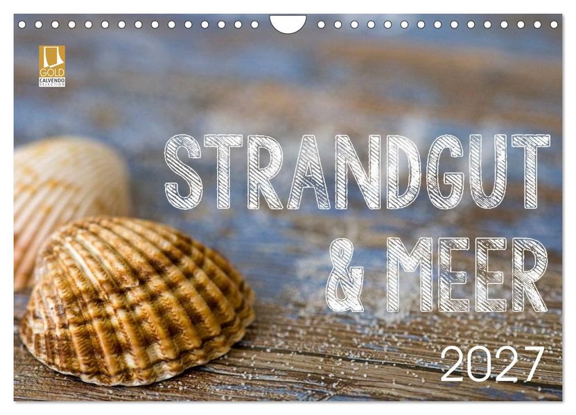 Strandgut und Meer 2027 (Wandkalender 2027 DIN A4 quer) CALVENDO Monatskalender