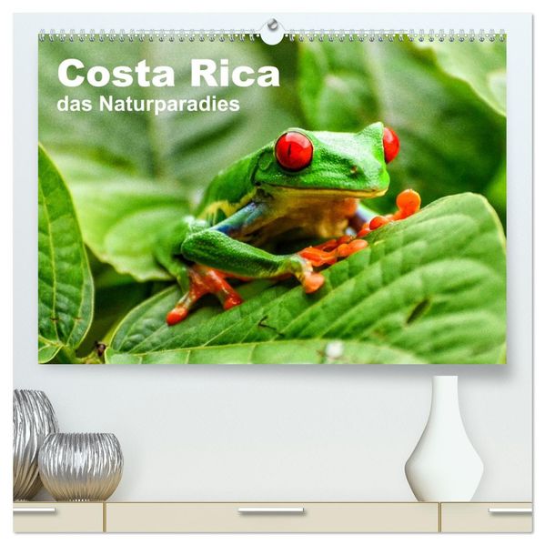 Costa Rica - das Naturparadies (hochwertiger Premium Wandkalender 2027 DIN A2 quer) Kunstdruck in Hochglanz