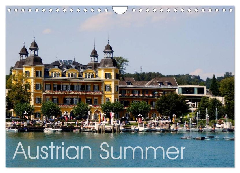 Austrian Summer (Wall Calendar 2027 DIN A4 landscape) CALVENDO 12 Month Wall Calendar