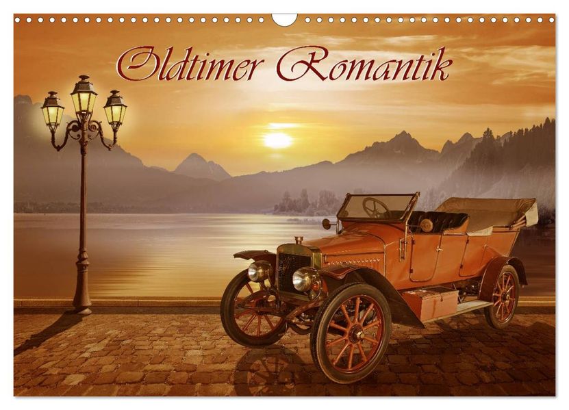 Oldtimer Romantik (Wandkalender 2027 DIN A3 quer) CALVENDO Monatskalender