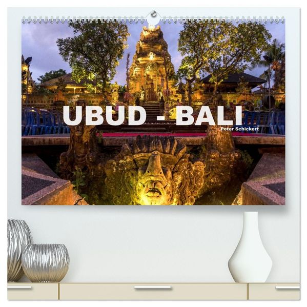 Ubud - Bali (hochwertiger Premium Wandkalender 2027 DIN A2 quer) Kunstdruck in Hochglanz