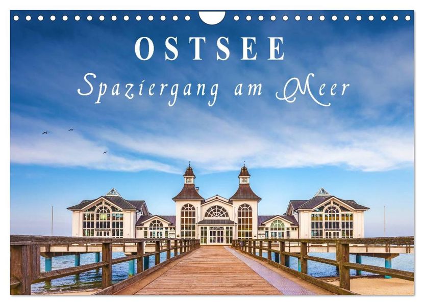 Ostsee - Spaziergang am Meer (Wandkalender 2027 DIN A4 quer) CALVENDO Monatskalender