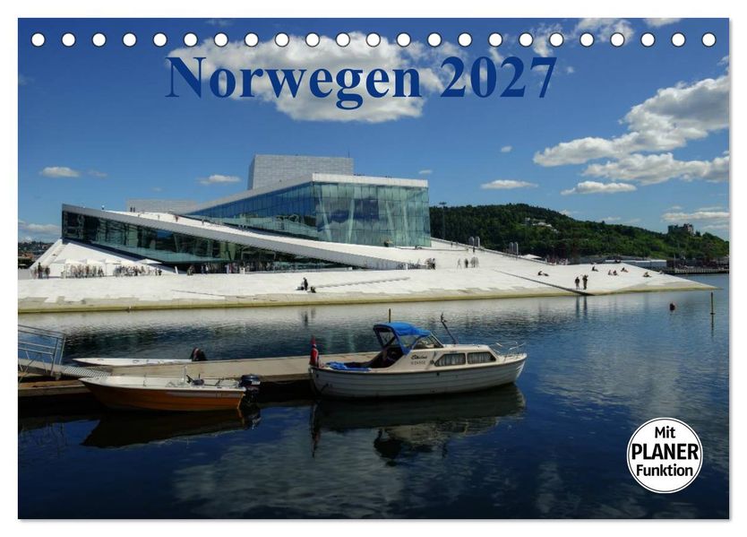Norwegen und seine Schönheiten 2027 (Tischkalender 2027 DIN A5 quer) CALVENDO Monatskalender