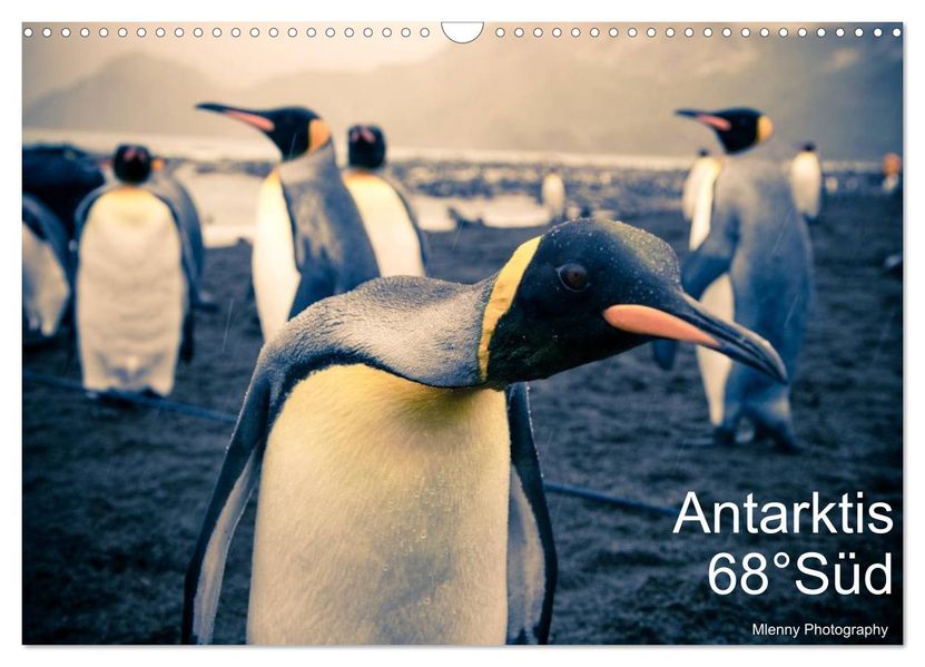 Antarktis 68° Süd (Wandkalender 2027 DIN A3 quer) CALVENDO Monatskalender