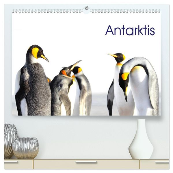 Antarktis - Viaje (hochwertiger Premium Wandkalender 2027 DIN A2 quer) Kunstdruck in Hochglanz