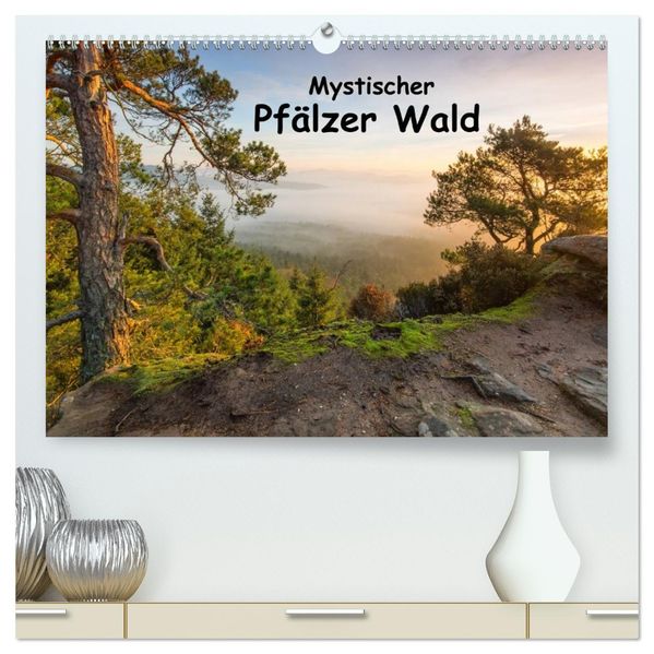 Mystischer Pfälzer Wald (hochwertiger Premium Wandkalender 2027 DIN A2 quer) Kunstdruck in Hochglanz