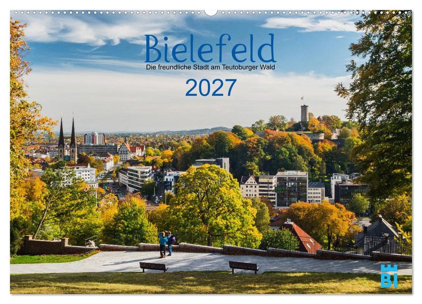 Bielefeld - Die freundliche Stadt am Teutoburger Wald (Wandkalender 2027 DIN A2 quer) CALVENDO Monatskalender