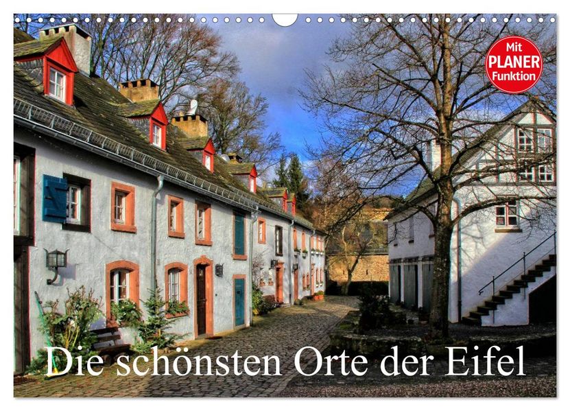 Die schönsten Orte der Eifel (Wandkalender 2027 DIN A3 quer) CALVENDO Monatskalender
