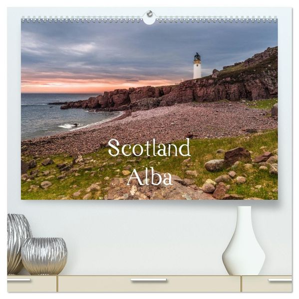 Scotland Alba (High Quality Premium Wall Calendar 2027 DIN A2 landscape)CALVENDO 12 Month Wall Calendar