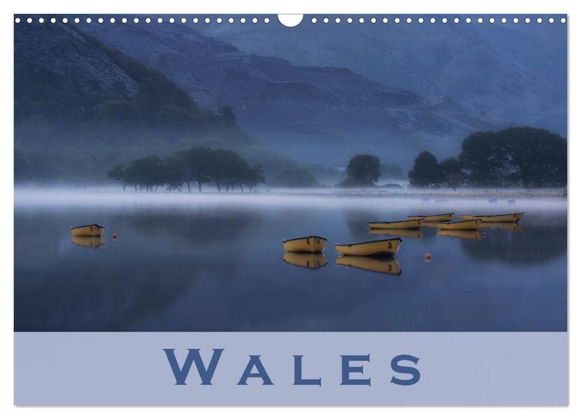 Wales (Wall Calendar 2027 DIN A3 landscape) CALVENDO 12 Month Wall Calendar