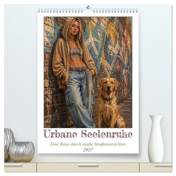 Urbane Seelenruhe (hochwertiger Premium Wandkalender 2027 DIN A2 hoch) Kunstdruck in Hochglanz