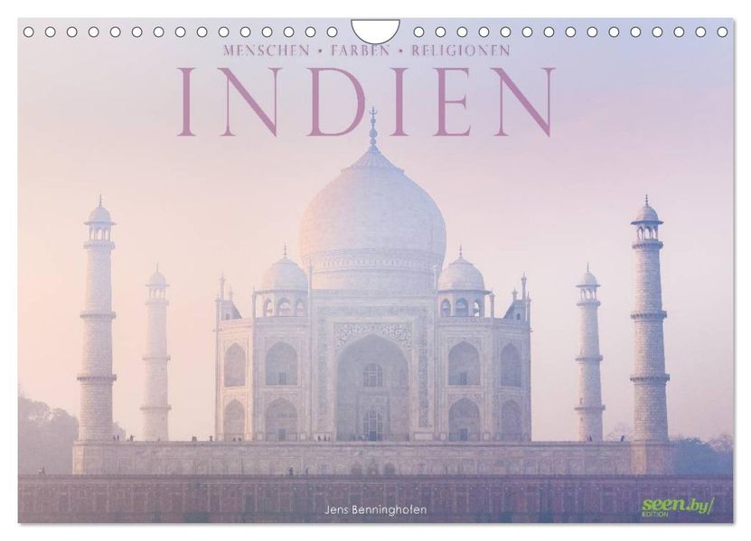 Indien: Menschen Farben Religionen (Wandkalender 2027 DIN A4 quer) CALVENDO Monatskalender