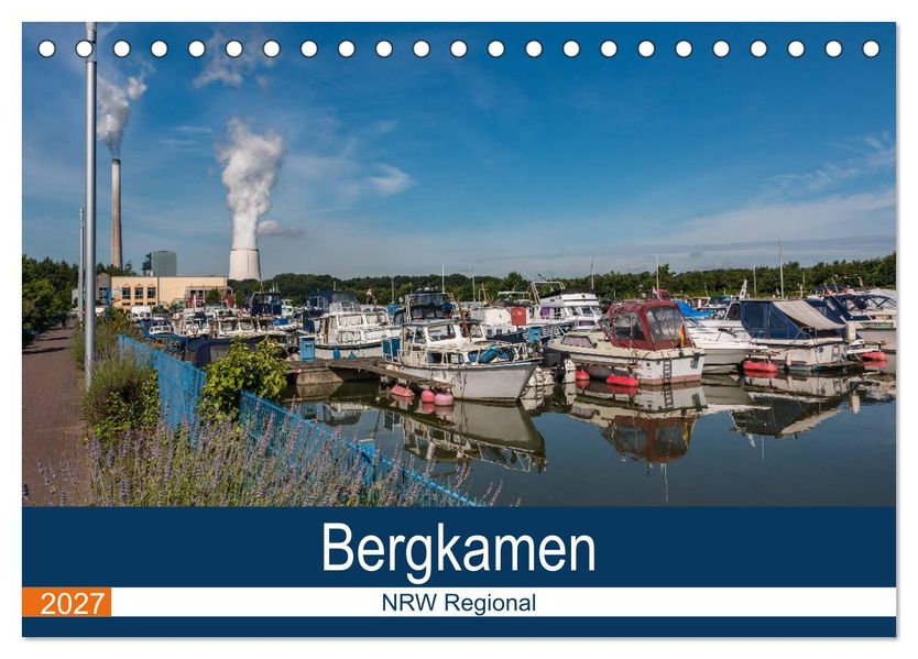 Bergkamen NRW Regional (Tischkalender 2027 DIN A5 quer) CALVENDO Monatskalender