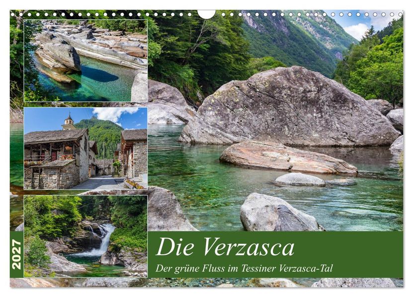 Der grüne Fluss (Wandkalender 2027 DIN A3 quer) CALVENDO Monatskalender