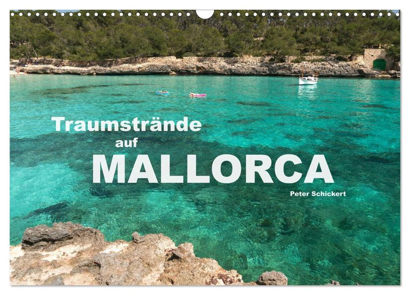 Traumstrände auf Mallorca (Wandkalender 2027 DIN A3 quer) CALVENDO Monatskalender
