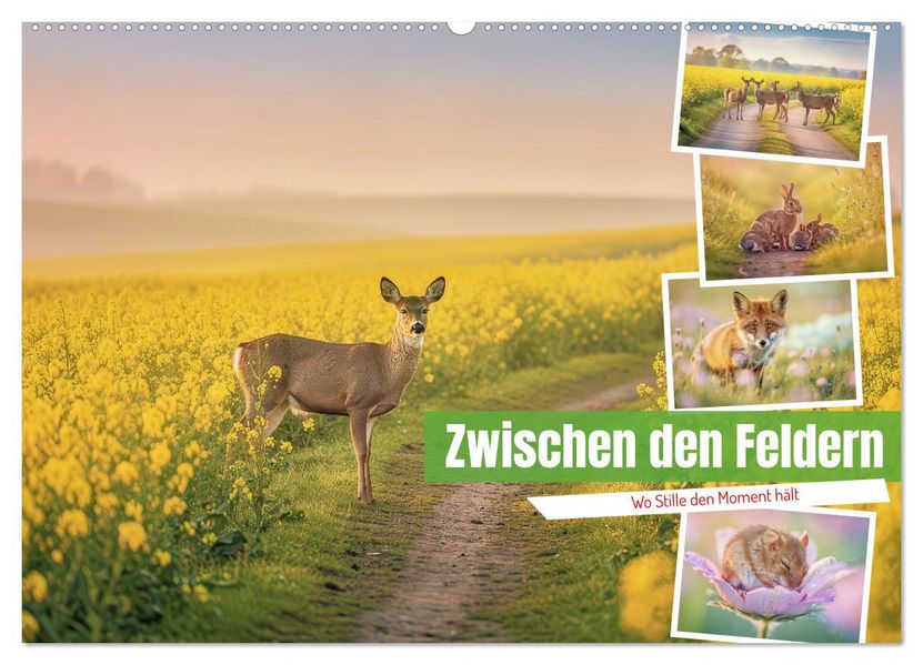 Zwischen den Feldern (Wandkalender 2027 DIN A2 quer) CALVENDO Monatskalender
