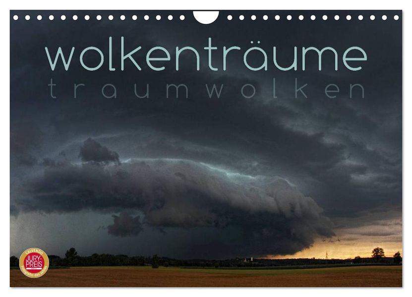 Wolkenträume - Traumwolken (Wandkalender 2027 DIN A4 quer) CALVENDO Monatskalender
