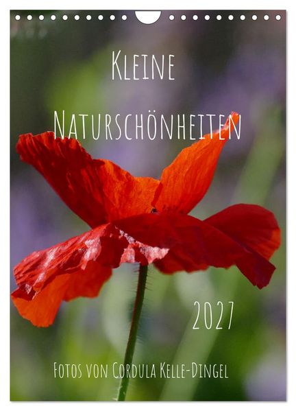 Kleine Naturschönheiten (Wandkalender 2027 DIN A4 hoch) CALVENDO Monatskalender