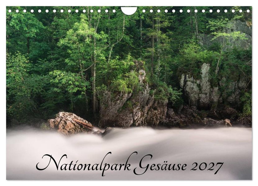 Nationalpark Gesäuse (Wandkalender 2027 DIN A4 quer) CALVENDO Monatskalender