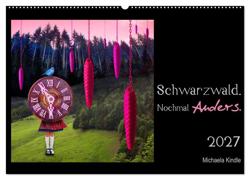Schwarzwald. Nochmal Anders. (Wandkalender 2027 DIN A2 quer) CALVENDO Monatskalender