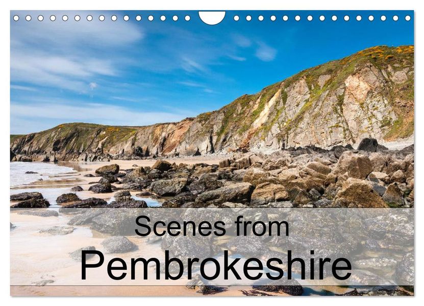 Scenes from Pembrokeshire (Wall Calendar 2027 DIN A4 landscape) CALVENDO 12 Month Wall Calendar