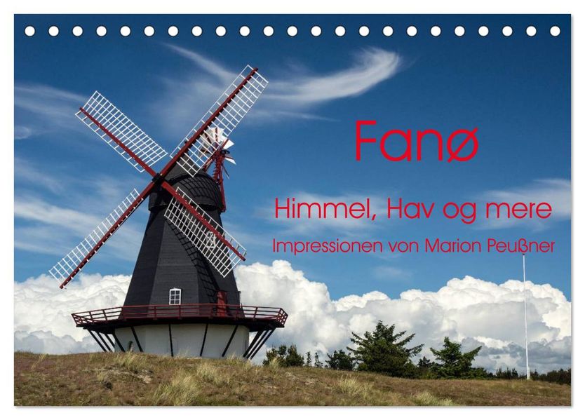 Fanø - Himmel Hav og mere (Tischkalender 2027 DIN A5 quer) CALVENDO Monatskalender