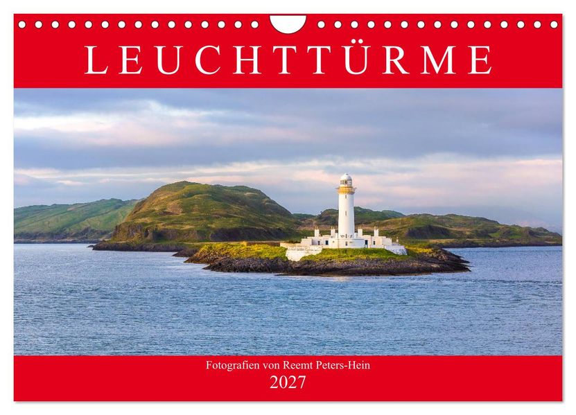 Leuchttürme des Nordens (Wandkalender 2027 DIN A4 quer) CALVENDO Monatskalender